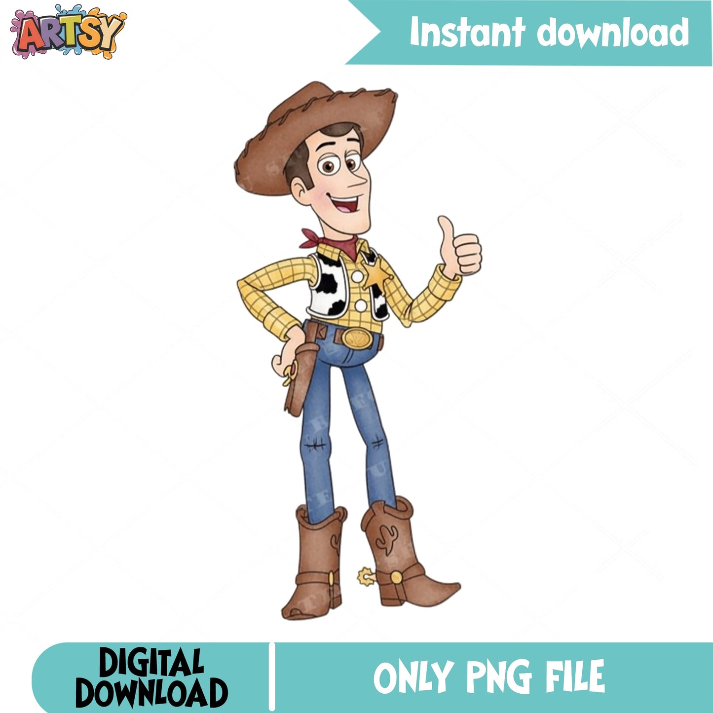 Woody Toy Story PNG Clipart, Disney Pixar PNG, Toy Story PNG