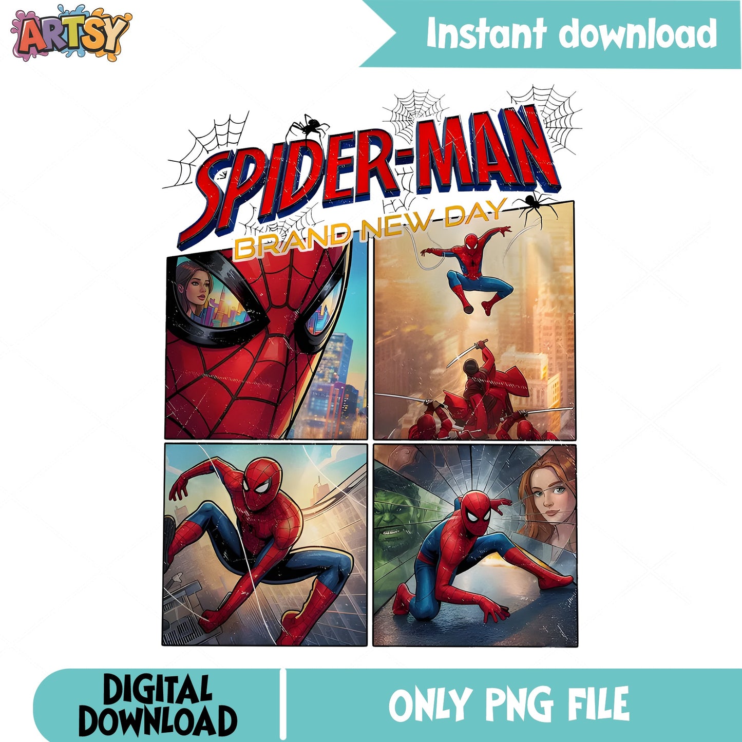 Spider-Man Brand New Day PNG, Marvel Superhero PNG, Spiderman PNG
