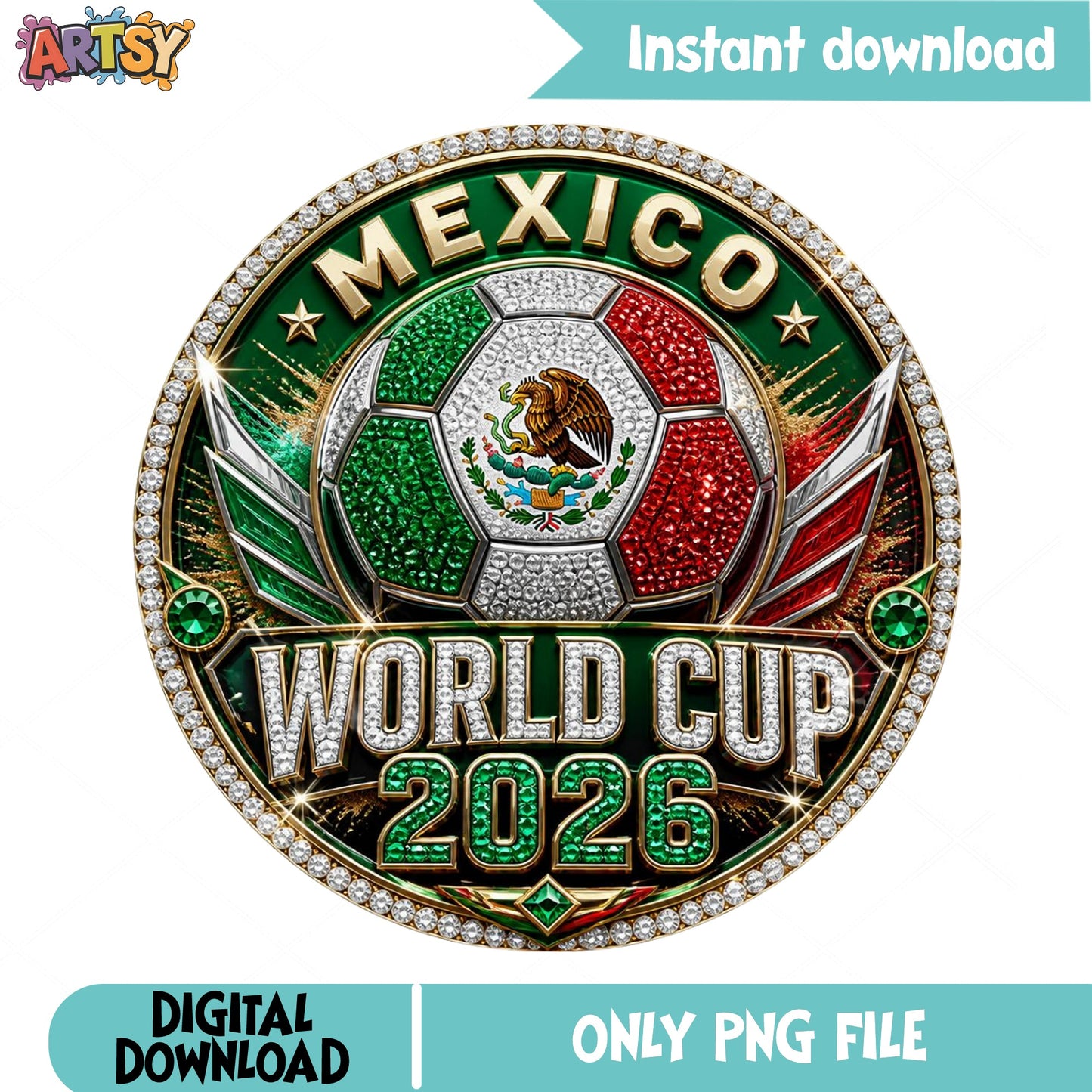 Mexico World Cup 2026 PNG, Soccer Mexico Flag PNG, Futbol PNG
