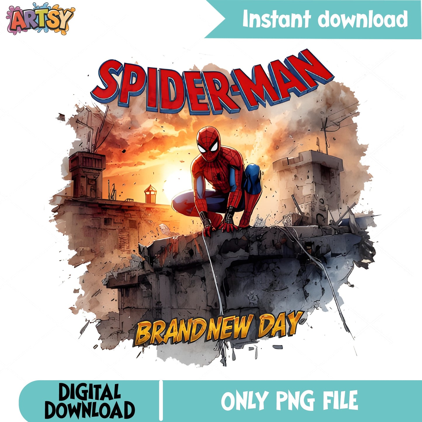 Spider-Man Brand New Day PNG, Marvel Superhero PNG, Spiderman PNG