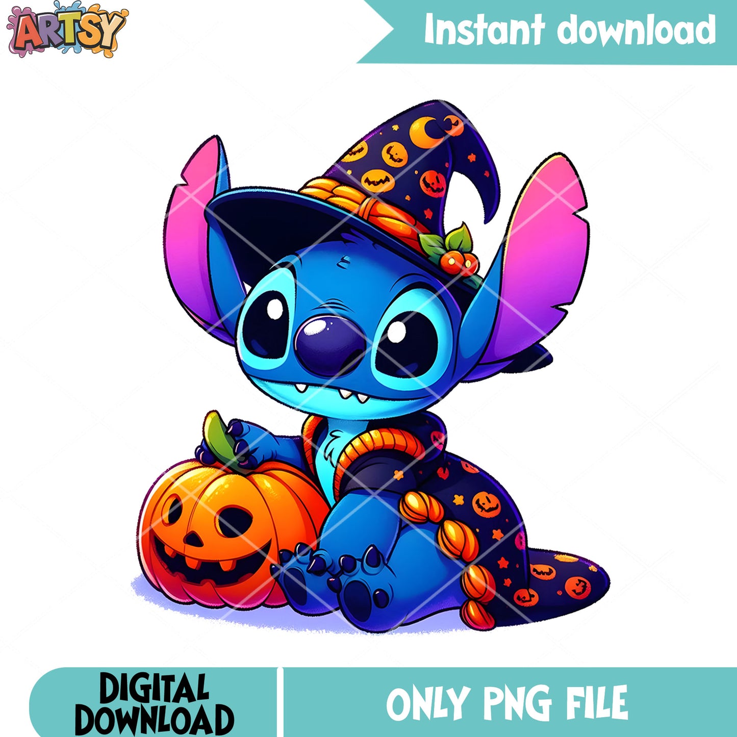 stitch halloween png, halloween disney png, witch hat png