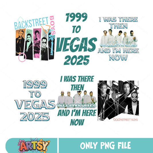 1999 to vegas 2025 png bundle, backstreet boy png, concert backstreet​ png