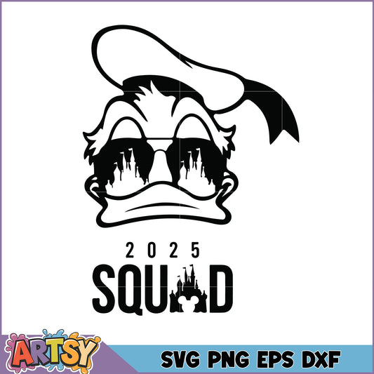 2025 Disney Squad SVG Cut File