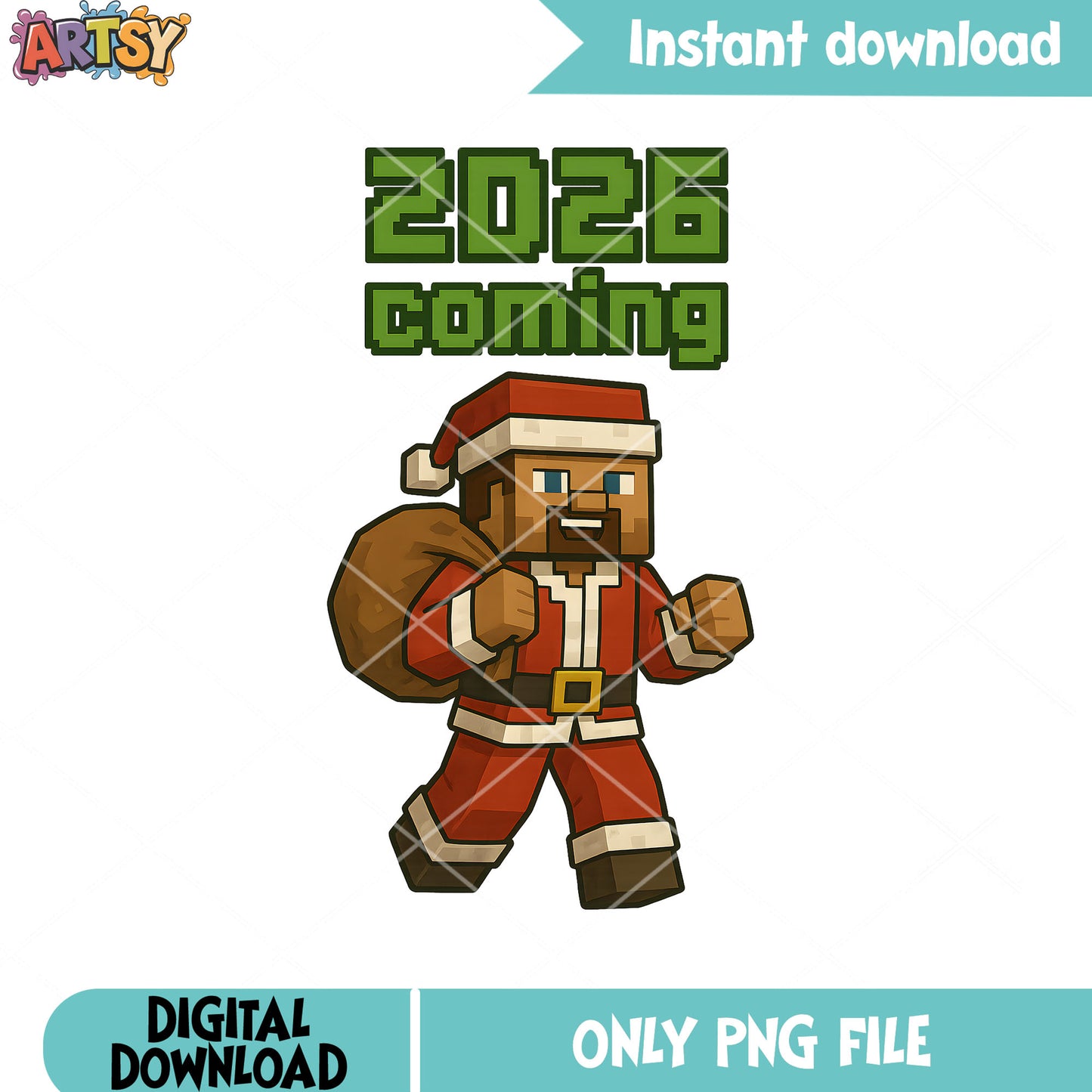 2026 coming png, santa claus costume png, Happy new year png