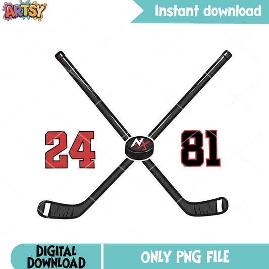24 81 hockey stick png, hockey romance png, hollanov rozanov png