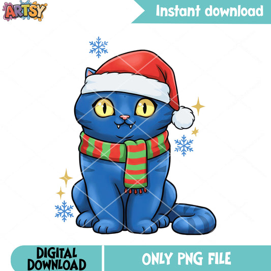 Adorable christmas derpy png, kpop demon hunters png, christmas hat png