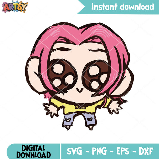 Adorable romance saja svg, kpop romance saja svg, saja boys svg