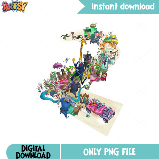 All the zootopia street png, zootopia movie png, disney movies png
