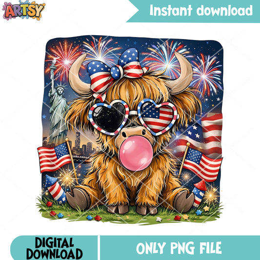 America liberty buffalo png, america flags png, t shirt design png