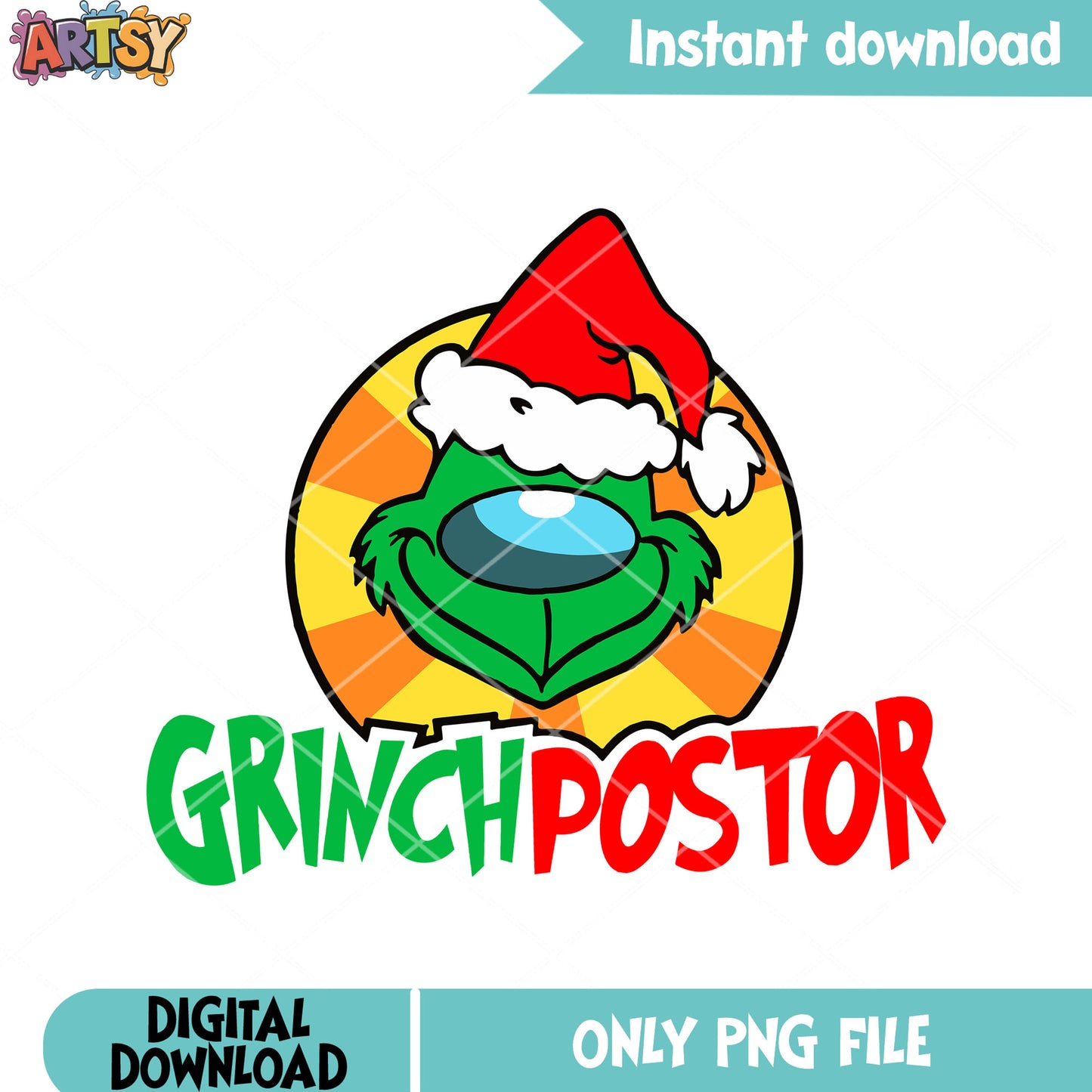 Among us christmas season png, impostor png, the grinch png