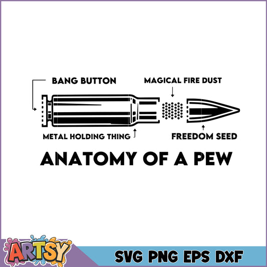 Anatomy of a Pew SVG Cut File