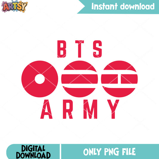 Army bts fan shirt png, bts army png, bts world tour png