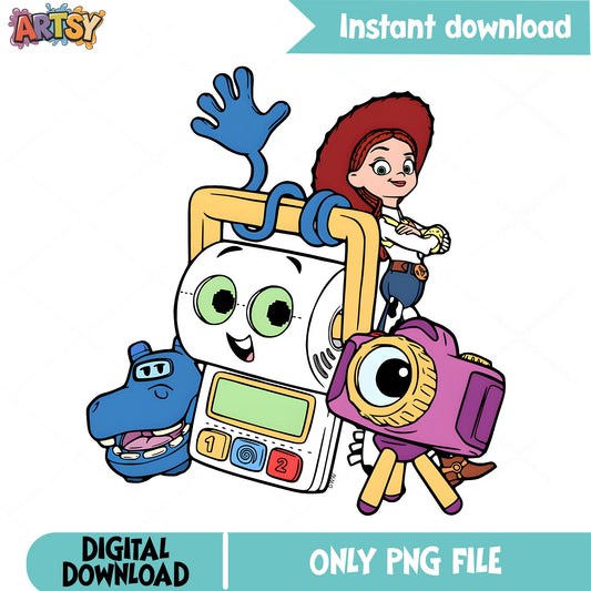 Arty's Workshop Characters PNG, Arty And Friends PNG, Kids Show PNG