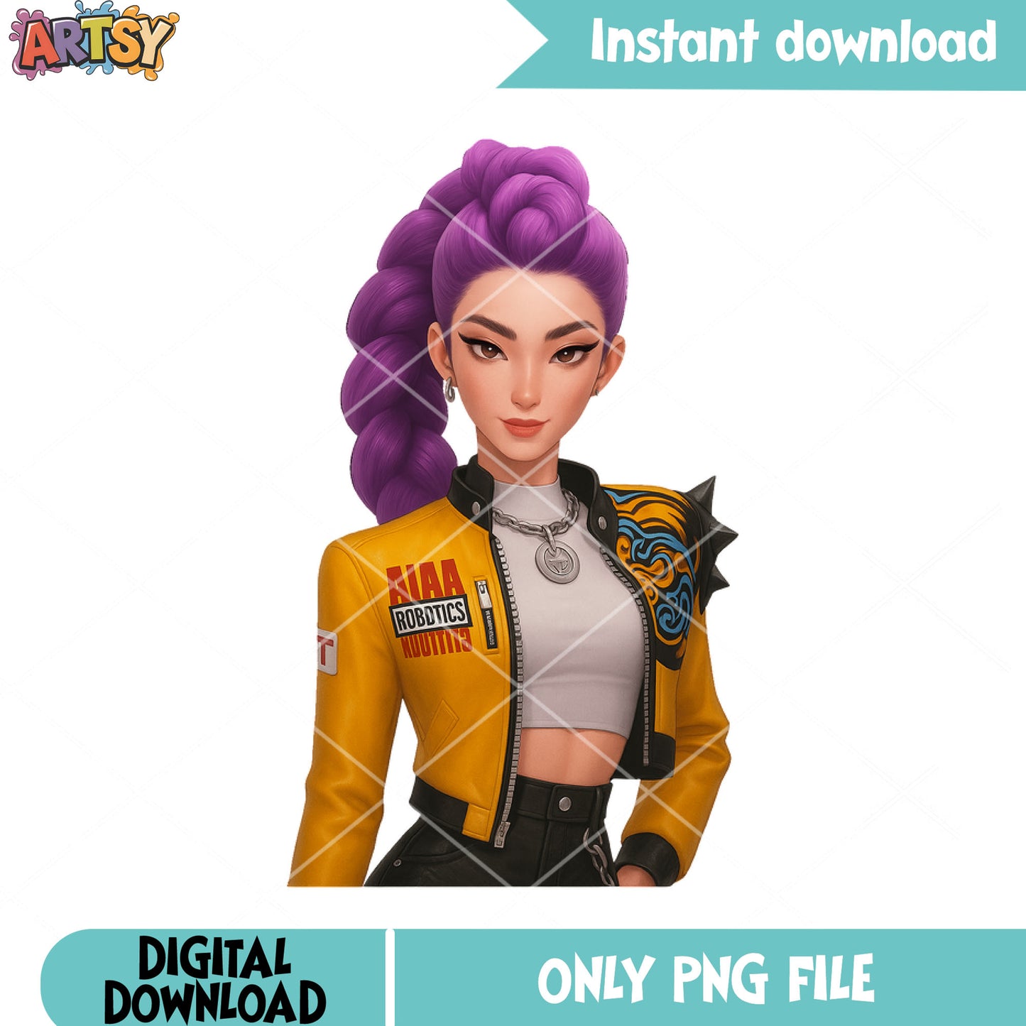 Attractive look rumi huntrix png, huntrix rumi png, huntrix movie png