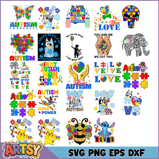 Autism Awareness SVG Bundle