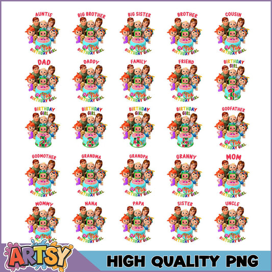 BabyFirst Birthday PNG Bundle - High Quality Images