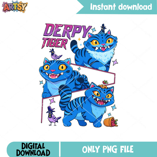 Baby derpy tiger png, derpy tiger png, derpy sussy png