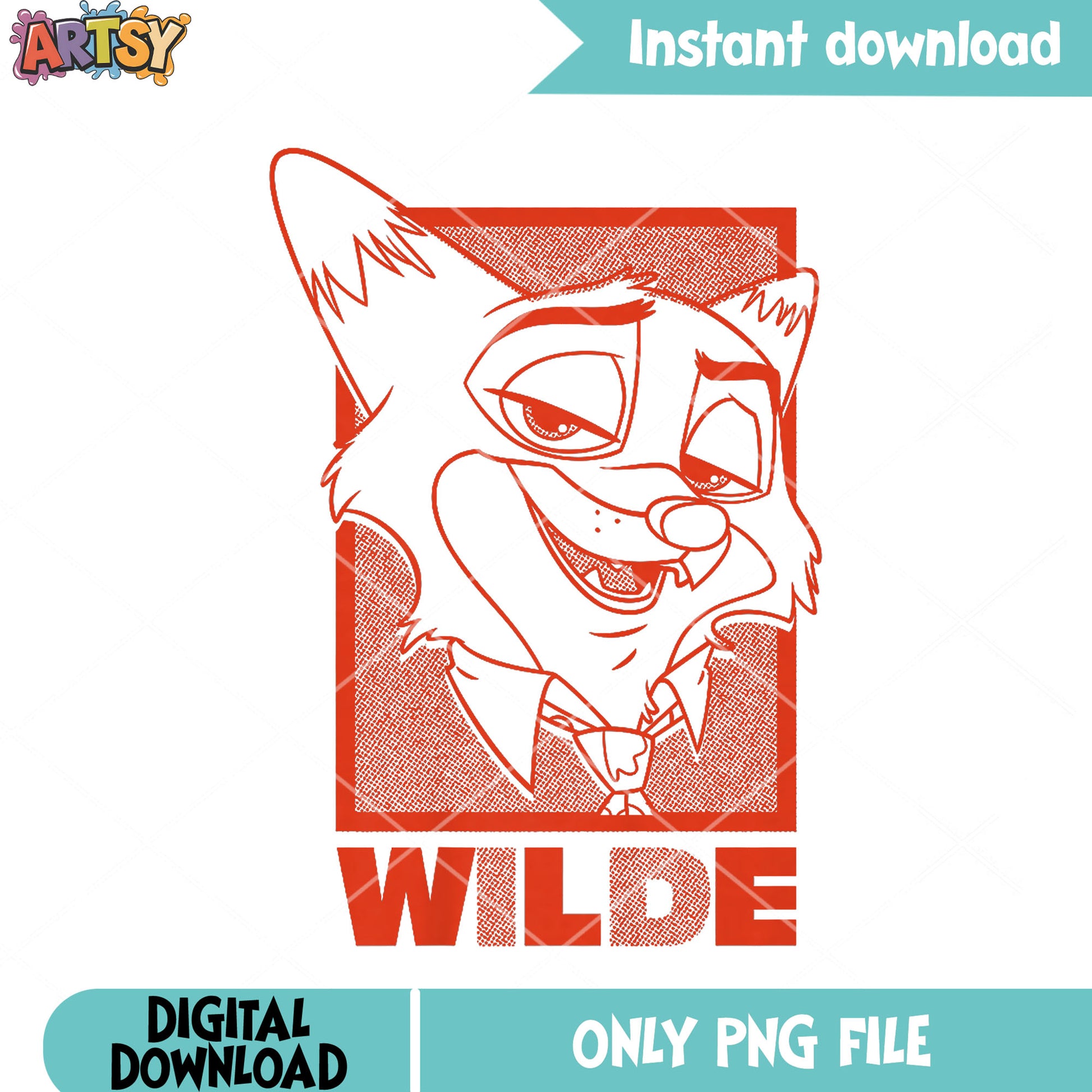 Bad boy face wilde png, nick zootopia png, zootopia 2 png