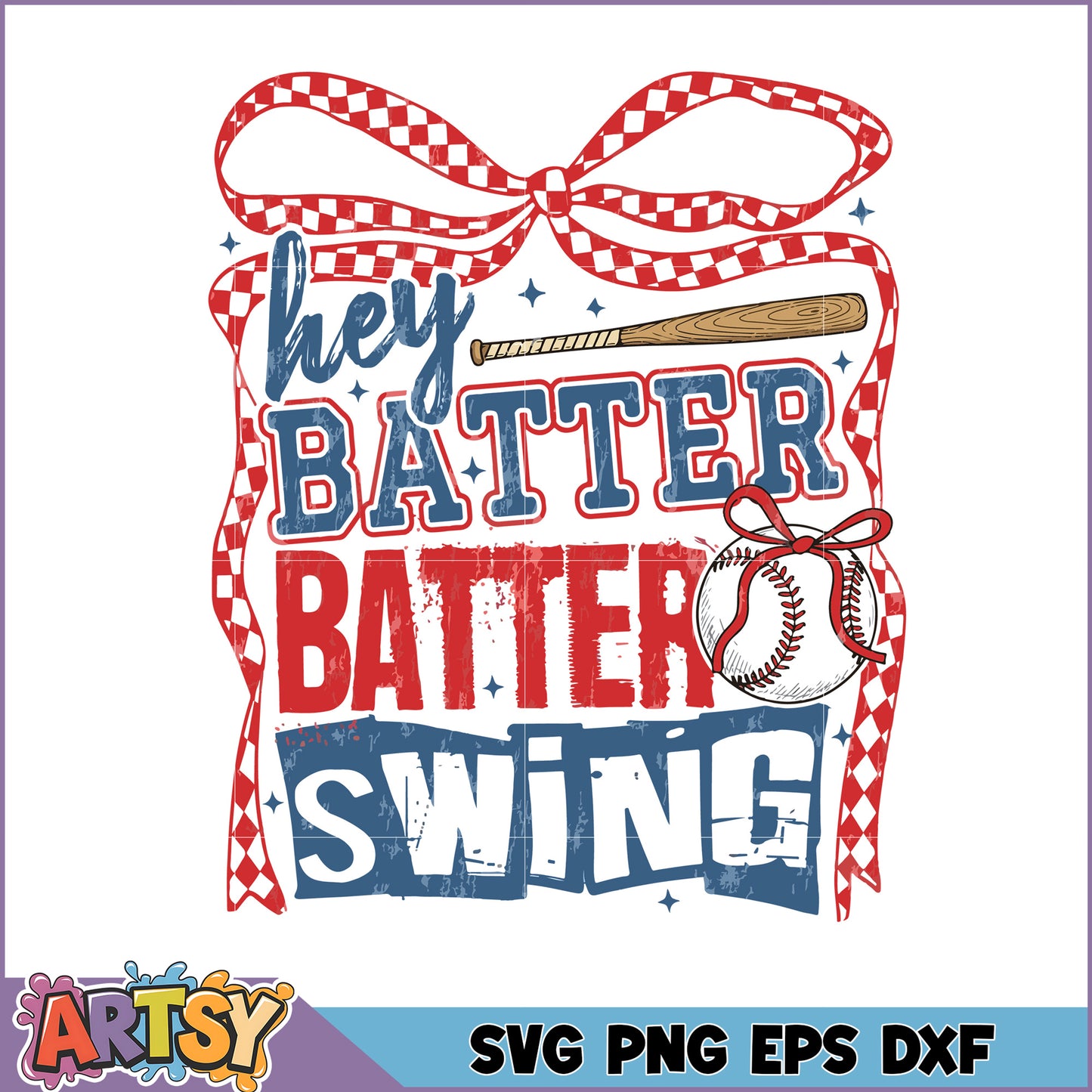 Baseball SVG Hey Batter Batter Swing