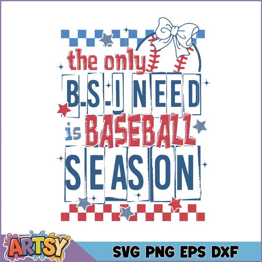 Baseball Season SVG Cut File