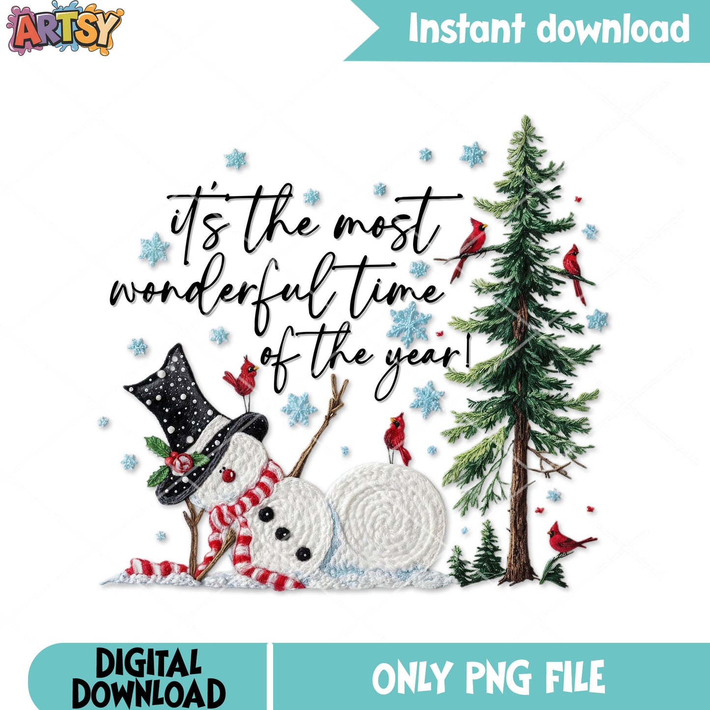 Beautiful time winter png, snowman png, christmas tree png