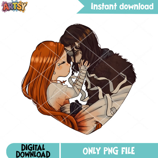 Beauty and the beast png, frankenstein png, sandor clegane​ png