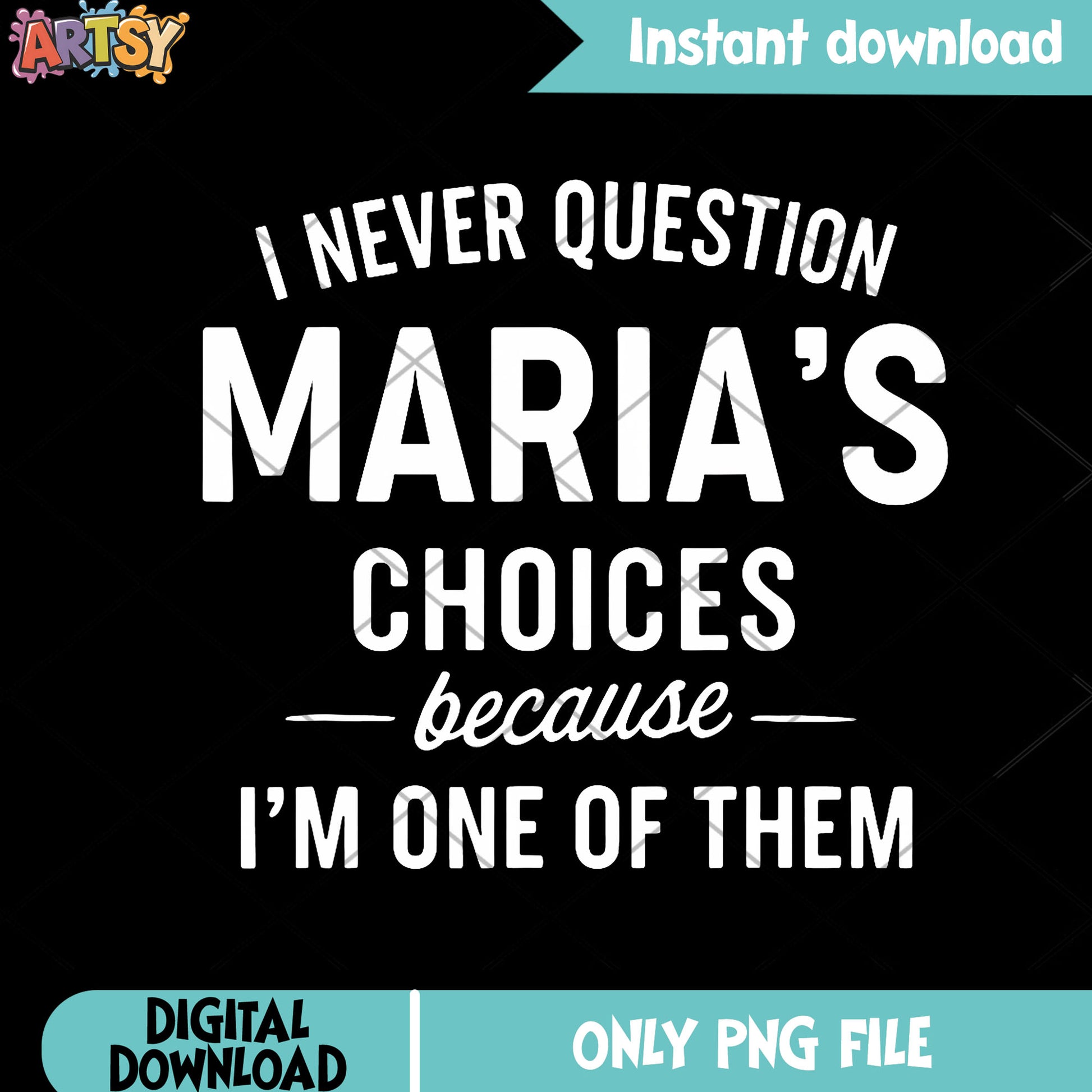 Because im one of them png, funny memes png, t shirt clip art ​png