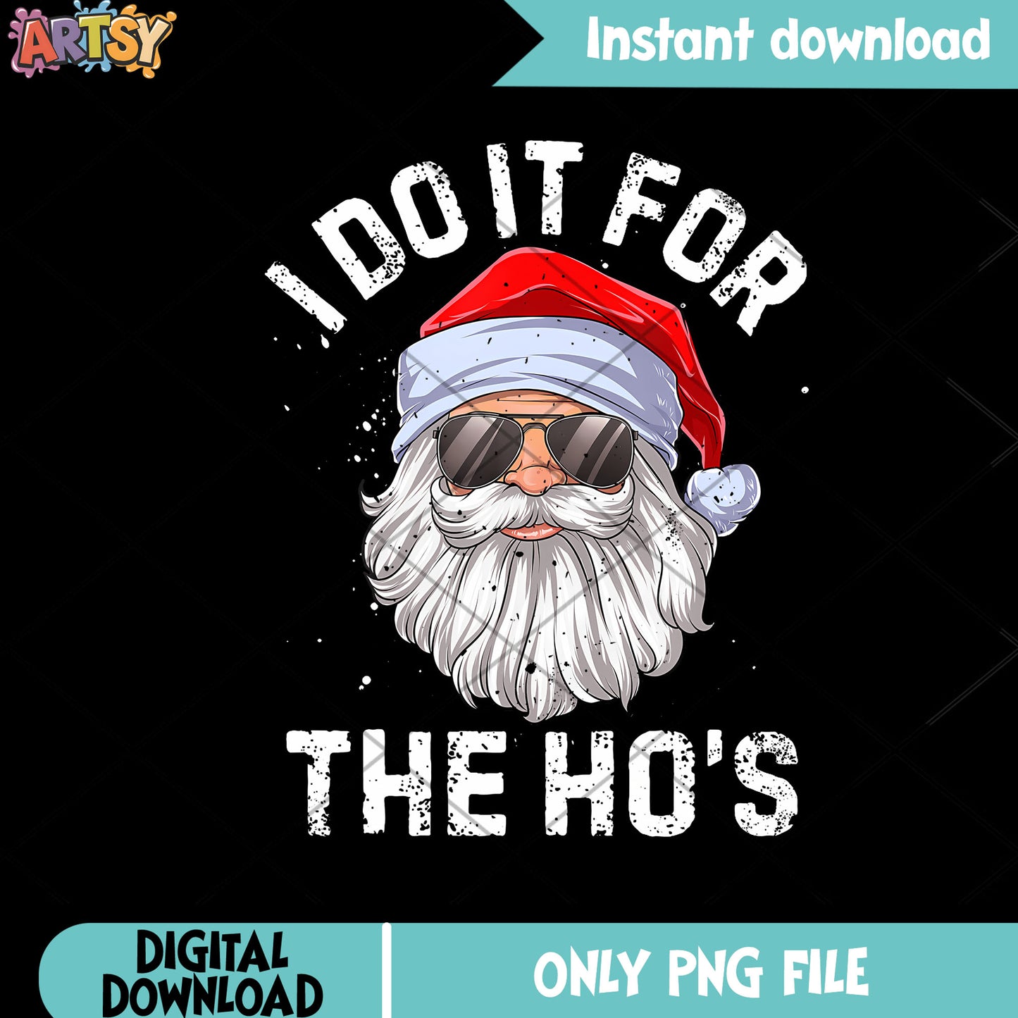 Big head santa face png, merry christmas png, santa claus png