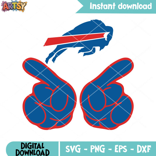Bills american football svg, buffalo bills svg, nfl cheerleader​ svg