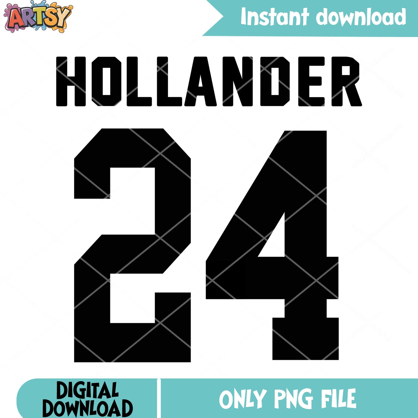 Black hollander 24 poster png, hollanov jersey png, heated rivalry png