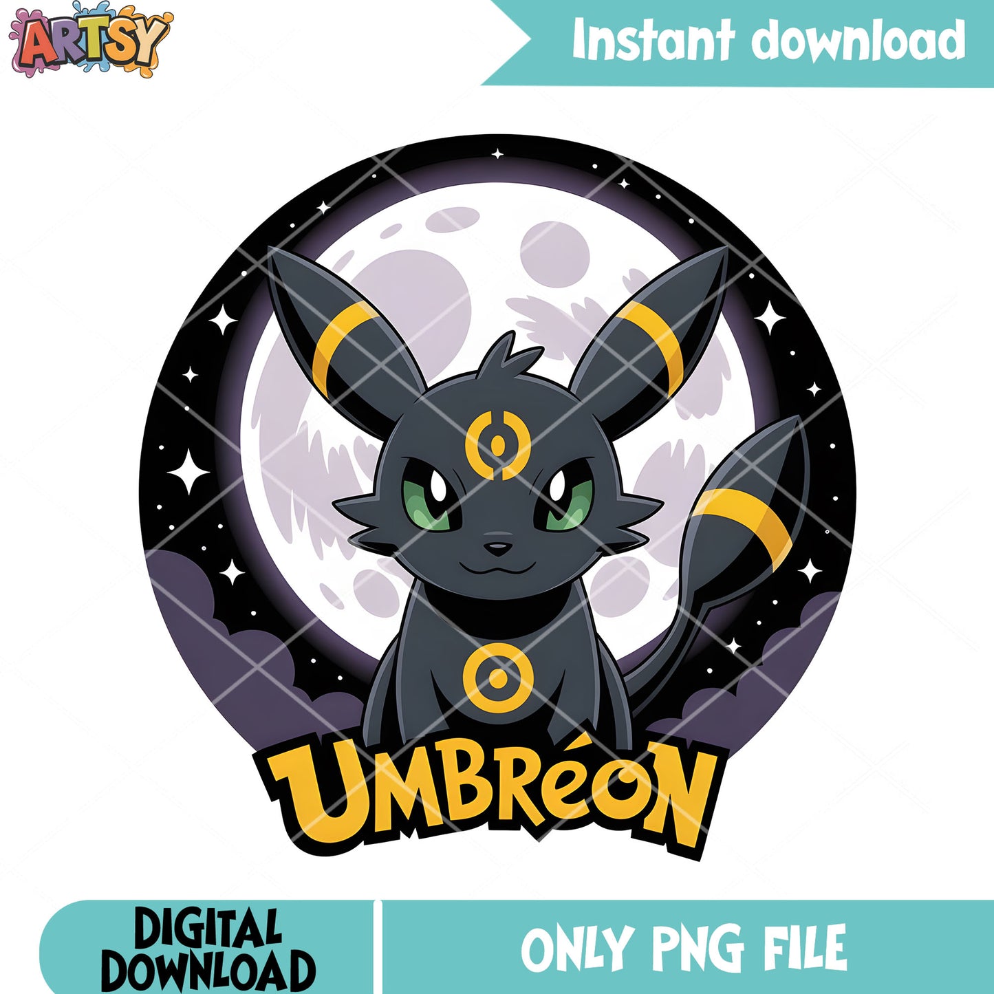 Black pokemon umbreon png, pokemon umbreon png, pokemon poster png