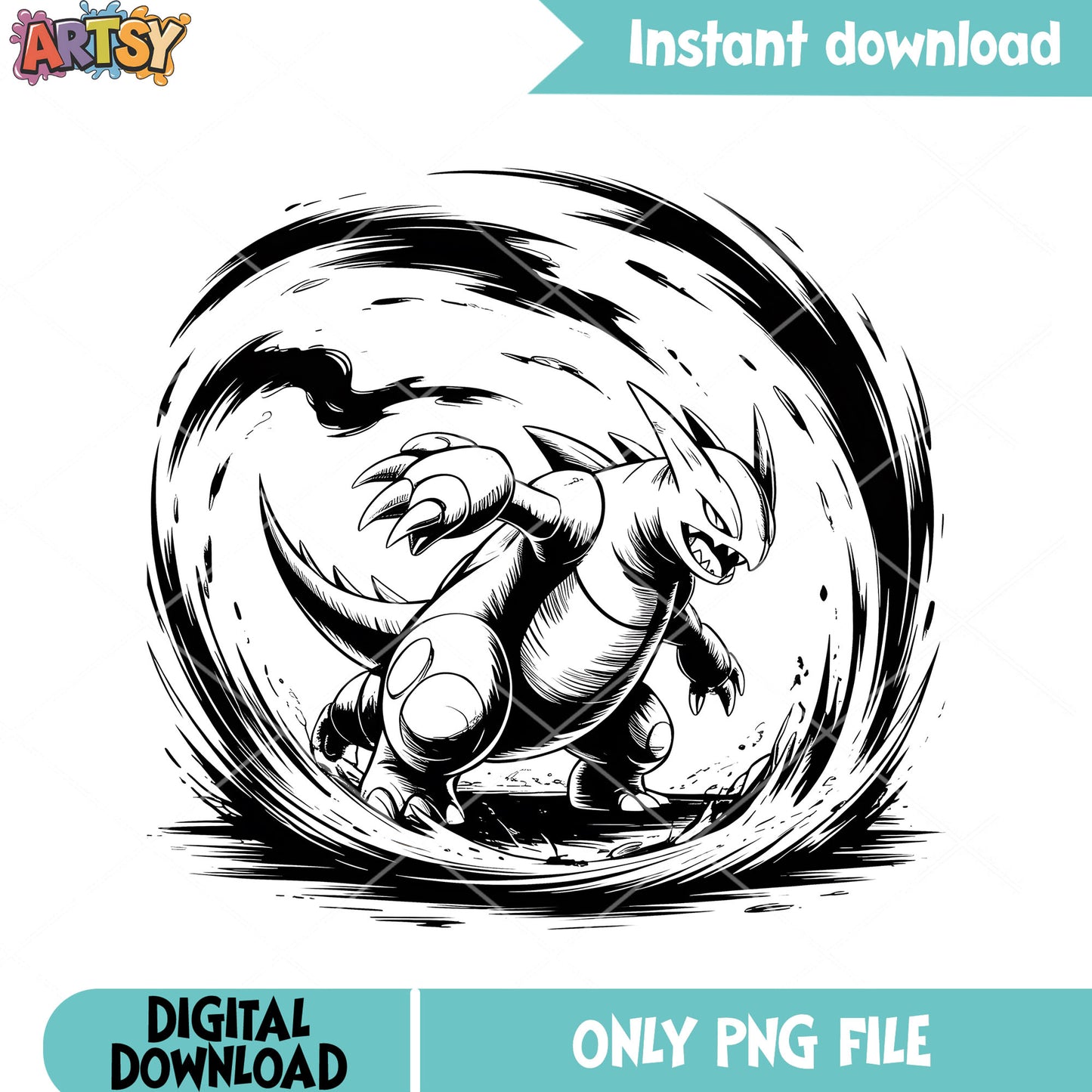 Black white sansplash png, pokemon Sandslash png, nintendo switch png
