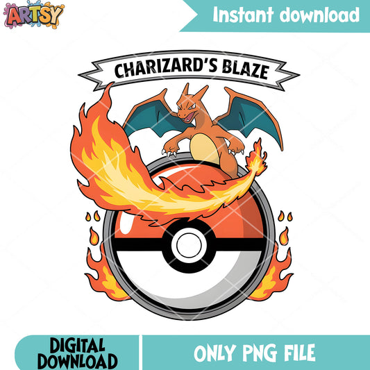 Blaze pokemon pokeball png, pokemon charizard png, pokeball png