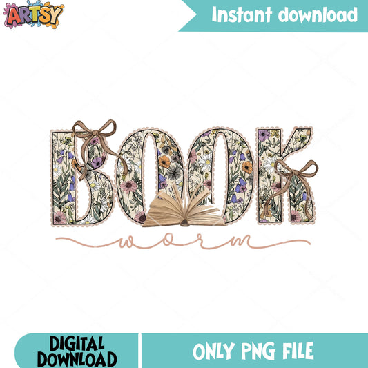 Book worm png, graphic design png, trendy gifts for men png