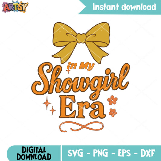 Bow in showgirl era svg, showgirl era svg, taylor showgirl svg