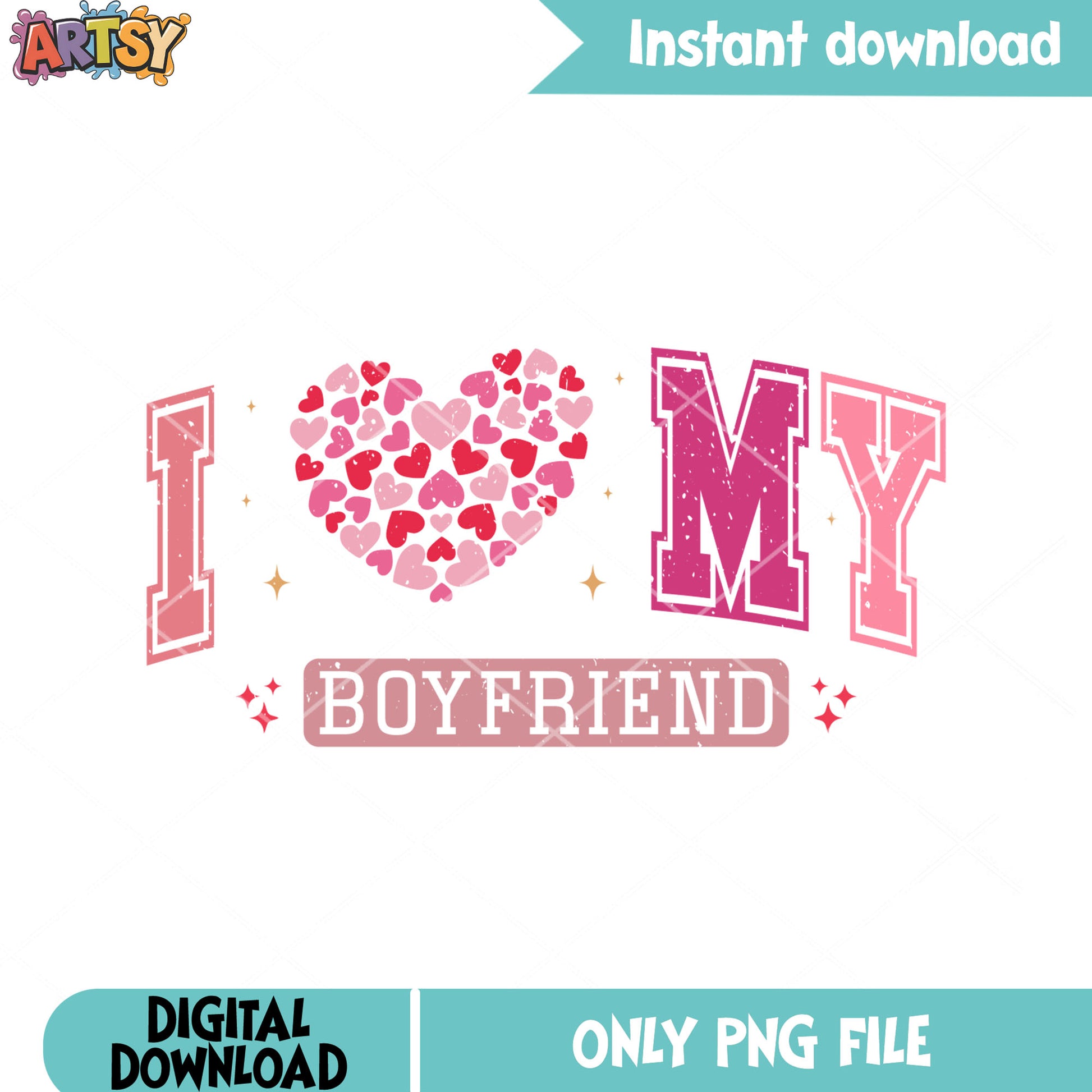 Boyfriend and valentine png, valentine heart png, valentine love png