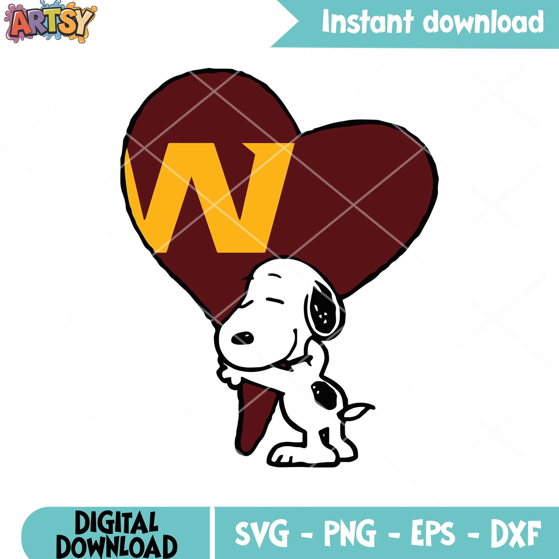 Brown balloon nfl team svg, boston redskin svg, snoopy svg