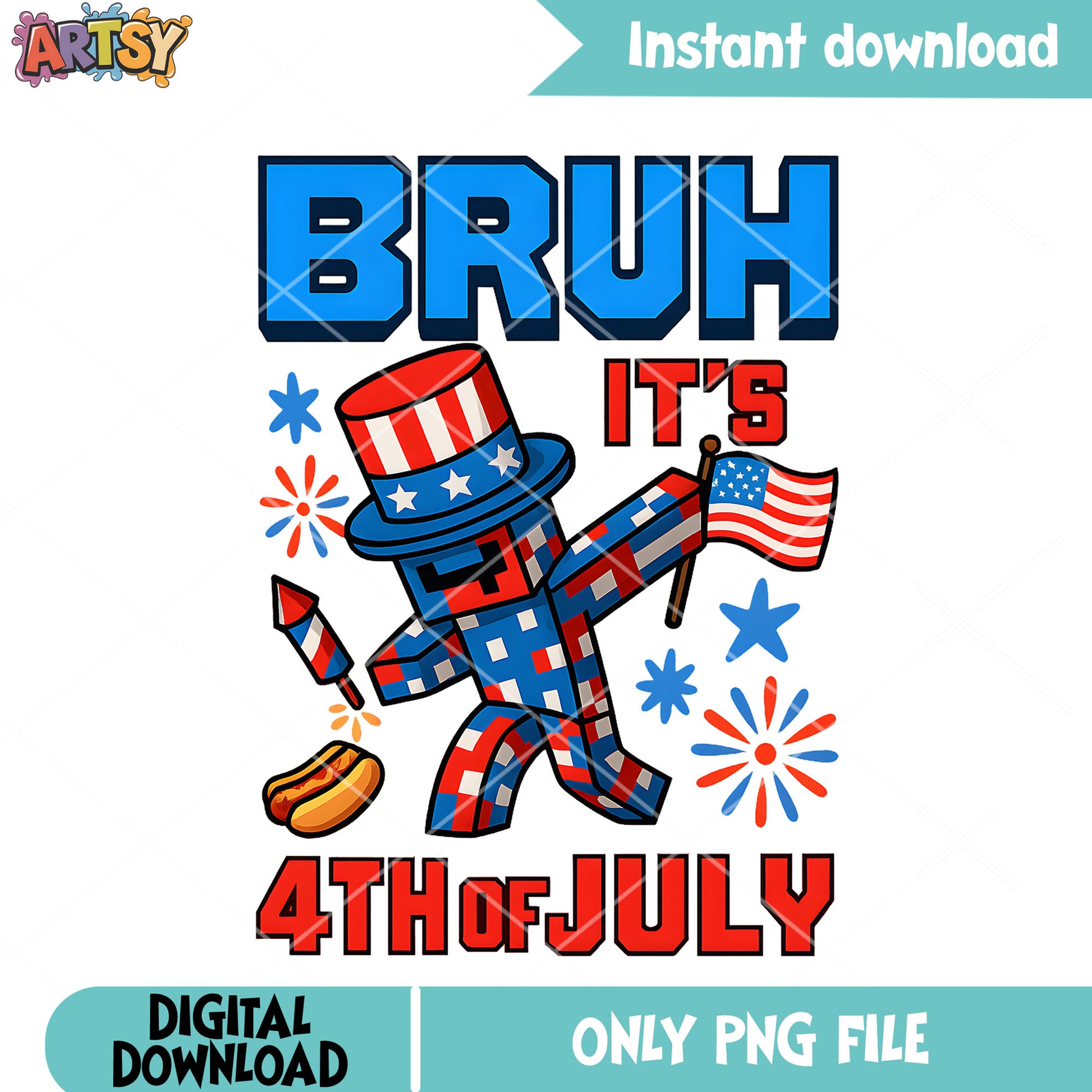 Bruh its 4th of july png, 4th of july png, america dude png