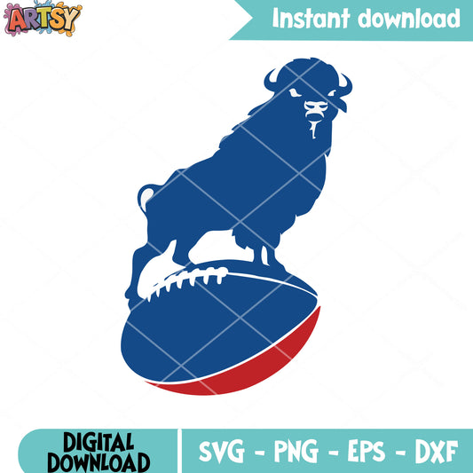Buffalo American football svg, nfl teams svg, buffalo bills svg