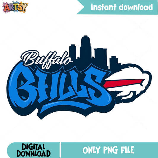 Buffalo Bills PNG, NFL Football Team Clipart, Bills PNG