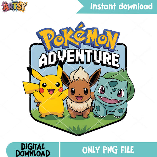 Builder pikachu eevee bulbasaur png, pokemon team builder png