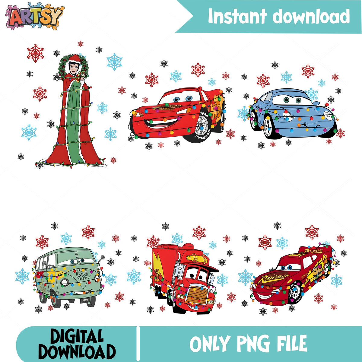 Bundle_067_disney_christmas_character