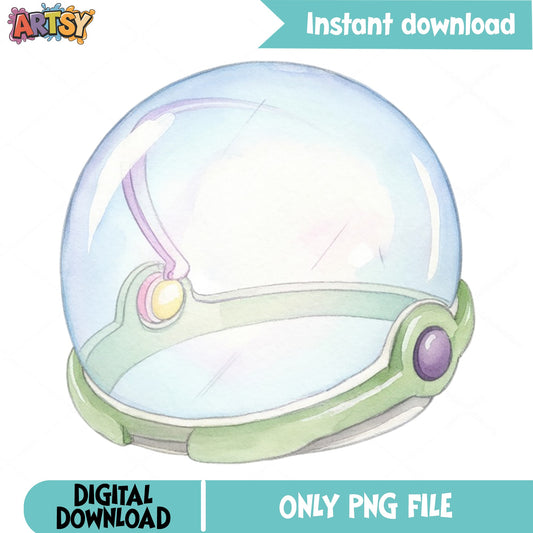 Buzz Lightyear Helmet PNG, Toy Story Clipart, Space PNG