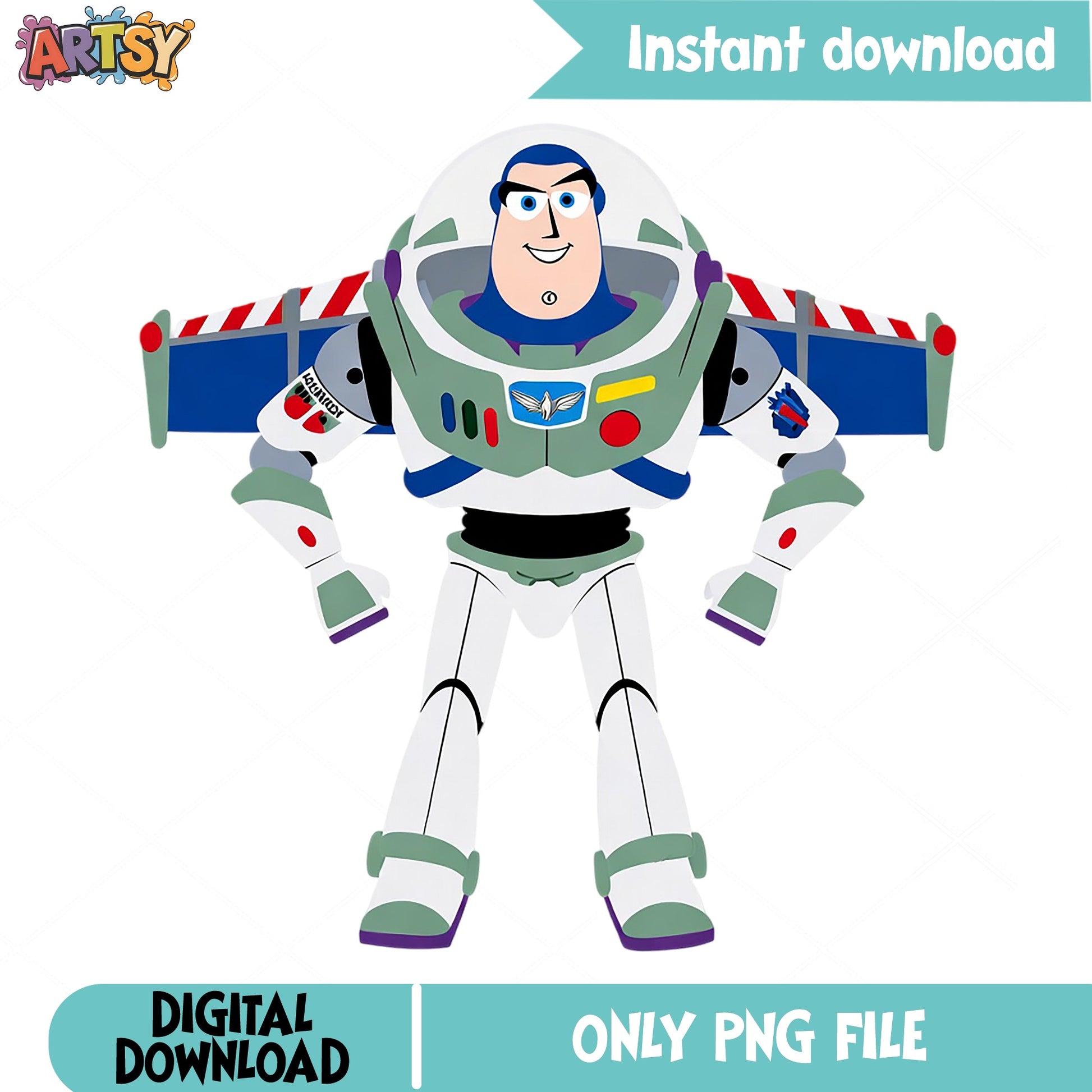 Buzz Lightyear PNG Clipart, Toy Story Disney PNG, Birthday PNG