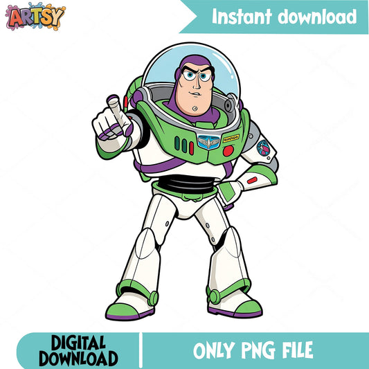 Buzz Lightyear PNG Clipart, Toy Story Disney PNG, Space Ranger PNG