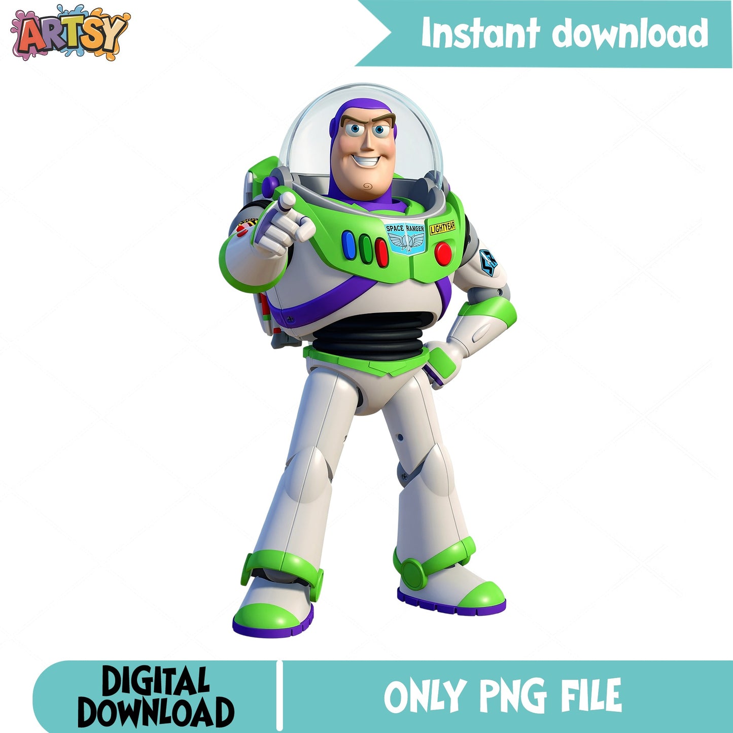 Buzz Lightyear PNG, Toy Story Disney Pixar PNG, Space Ranger PNG
