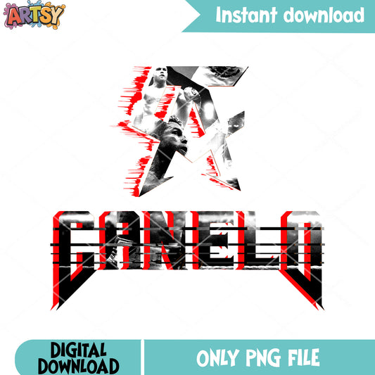 Canelo mexico design png, canelo mexican​ png, fight of canelo ​png