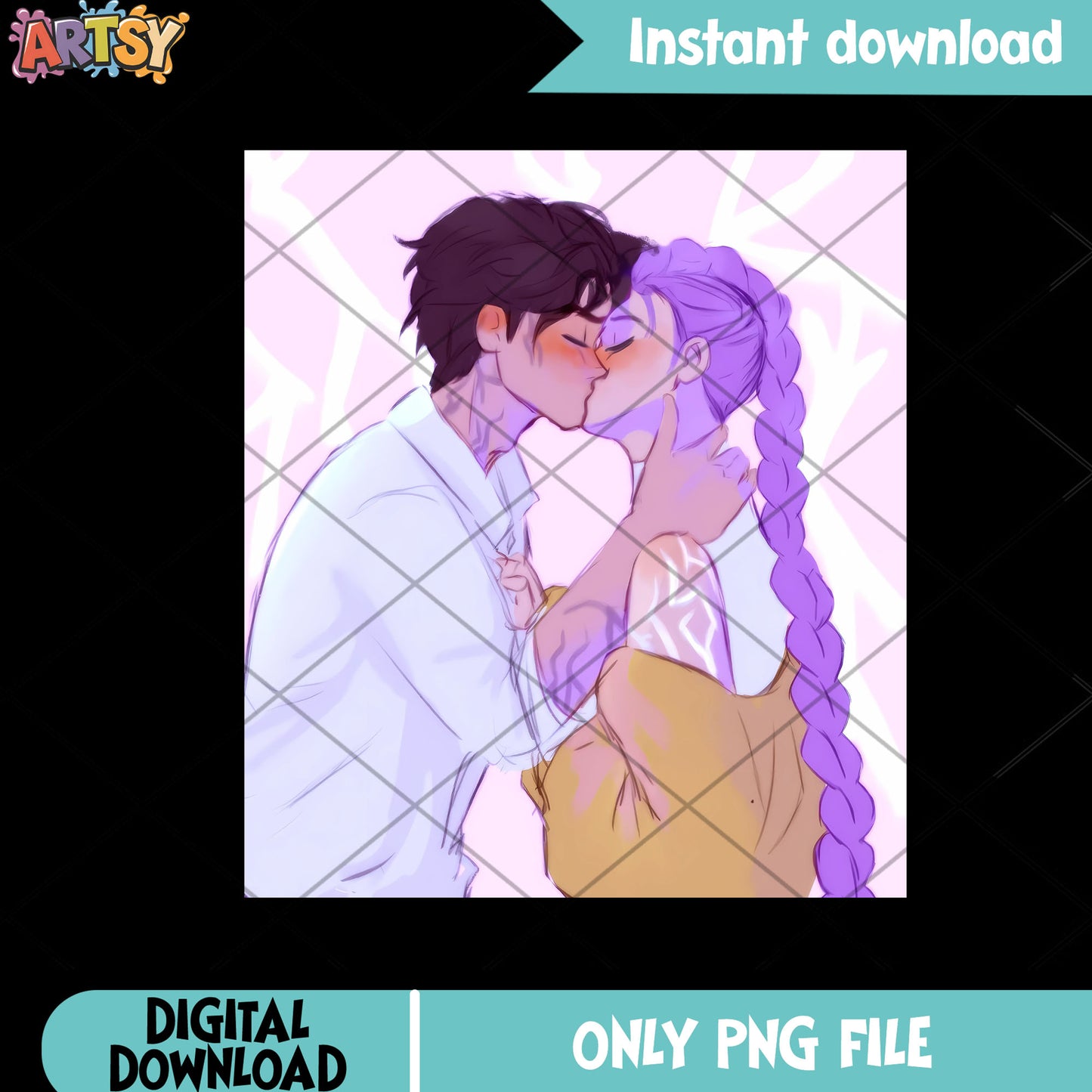 Can rujinu get a kiss png, kpop demon hunters png, kpop movie png