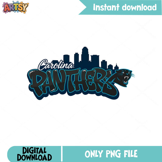 Carolina Panthers PNG, NFL Football Team Clipart, Panthers PNG