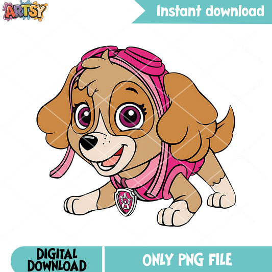 Cartoon skye the dog png, cockkapoo png, paw patrol cartoon png
